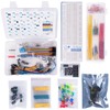 Miuzei Electronics Component Fun Kit with Supply Module, Jumper Wire,