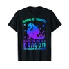 Dragon Shirt For Women Men Myrhical Creature Fantasy Fire T-Shirt