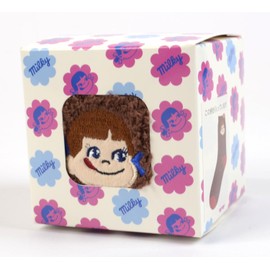 Friends Hill VW-276-113 Room Socks, Peko-Chan, Brown