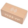 Digital Alarm Clock Wireless Charging Automatic Temperature Detection Safe Stable