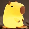 FAMIDUO Duck Lamp, Cute Pea Duck Night Light, 2 Levels