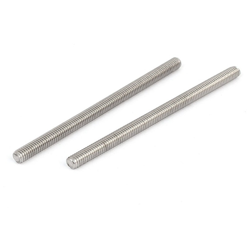 Sourcingmap M4 x 70mm 304 Stainless Steel Fully Threaded Rod
