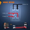 Nilight UTV Led Pod Lights Rocker Switch On Off 5PIN
