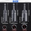 SPEEDWOX 3PCS Power Wing Nut Driver Set 12mm 15mm 18mm