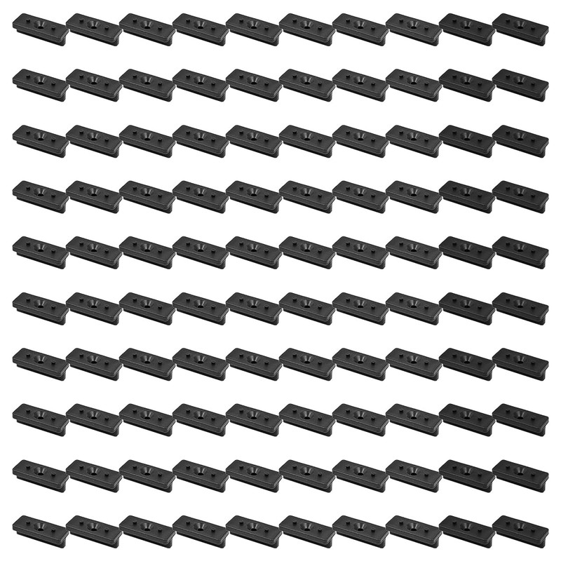 CENPEK 100 pcs Composite Decking Clips Plastic with Screws Hidden