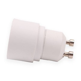 Tiardey 4 pieces lamp socket adapter GU10 to E14 lamp adapter converter for LED halogen energy-saving lamps