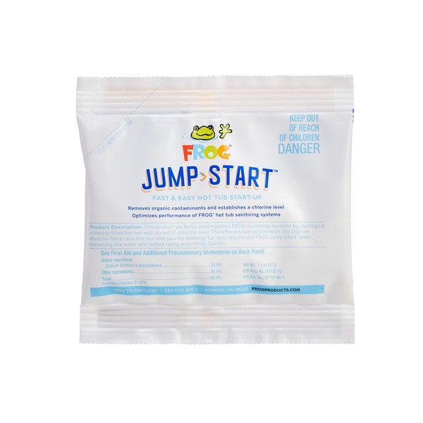 FROG Jump Start Fast and Easy Startup Chlorine Shock for Hot Tubs