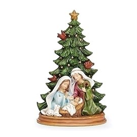 Roman Child Pageant Nativity Scene in Christmas Tree Figurine, 9.2-inch Height, Christmas Decoration