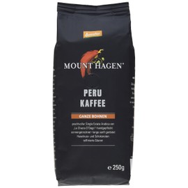 Mounthagen Roasted Coffee Peru Whole Bean, Pack of 2 (2 x 250 g)