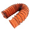 Unbranded 8m PVC Flexible Adjustable Ventilation Duct Hose with 2pcs