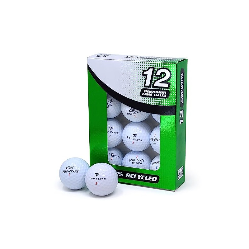 Second Chance Recycled Lake Golf Balls, Used Golf Balls -