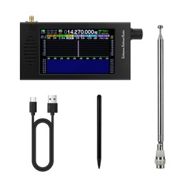 HamGeek DSP SDR Radio Receiver 100 KHz to 149 MHz DSP Digital Demodulation CW/AM/SSB/FM/WFM Portable Shortwave Radio Receiver with 4.3 Inch IPS LCD