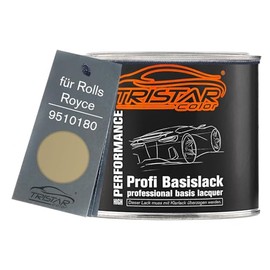 TRISTARcolor Autolack Dose spritzfertig für Rolls Royce 9510180 Willow Gold Metallic Basislack 0,5L