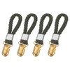 sourcing map 4 Pcs Tea Towel Clips with Cotton Loop