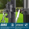 Aluminum Trailer Chain Holder,Travel Trailer Accessories with 7 Pin Trailer