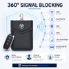 Ninitch Key Fob Signal Blocker Pouch - Waterproof RFID Protection