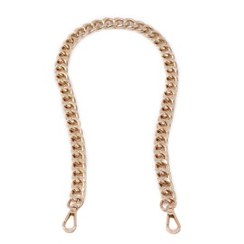 Xiazw Beautiful Bag Chain Purses Shoulder Strap Chain Shoulder Strap Crossbody Bag Strap Replacement Accessories Charm Decoration (Rose Gold, 66 cm)