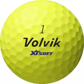Volvik XT Soft Golf Balls | Explosive Distance & Accurate Control 1 Dozen Yellow