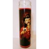 St of Spades Rock Legend Prayer Candle, 8" glass jar