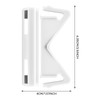 GlikCeil 2 Pair Universal End Cap for 2 1/2'' Curtain
