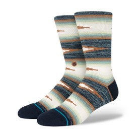 Stance Palama Navy (01005) Socks, L, NAVY (01005)