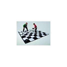 Dom 1321014 Game Mat Giant Chess & Checkers