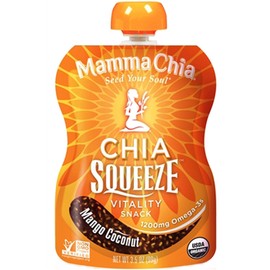 Mamma Chia Squeeze (4 variety pack of 12), 3.5 oz