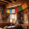 Tegeme 40 Pcs Tibetan Prayer Flags 5 Colors 100% Cotton