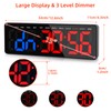 AnExer 13" Gym Timer Clock, Workout Interval Timer with Remote