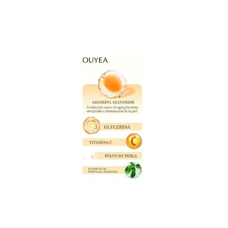 Ouyea Gel Exfoliante Purificante Naranja 50 G
