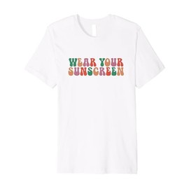 Wear Your Sunscreen Dermatology SPF Dermatologist Premium T-Shirt