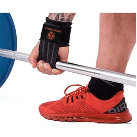 Generisch Noble Sports-Fast Grip/Lifting Straps Heavy Weights Lifting Made Easy Lifting Straps for Strength Training and Fitness (Red)