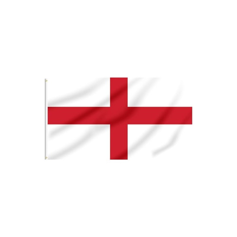 Lixure England Flag St George's Cross 4x6FT(120x180cm) Polyester-Vivid Color and
