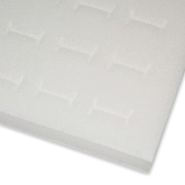 888 Display 36 Slit White Jewelry Ring Foam Display Insert Liner 7 3/4" x 6 3/4" x 5/8" Store it for Home or use it for Your Business neatly and Organized.