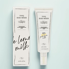Took Touk Transparent Color Correcting Watercolor Base 40ml, 03 Pale Lemon Milk, 1 piece / 투크 트렌스페어런트 컬러 코렉팅 수채화 베이스 40ml, 03페일레몬밀크, 1개