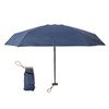 Dual Use Mini Umbrella with Storage Bag Lightweight UV Protection