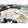 Engraved 4-Layer American Mahjong Set, Boutique 160-Tile Leopard Luxe &
