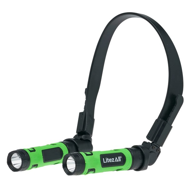 LitezAll 25515 Rechargeable Neck Light 100 Lumens