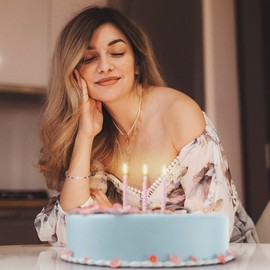 TONY & SANDY Birthday Gifts for Women, 30th 40th 50th 60th 70th 80th Birthday Gifts for Women Unique, Cross Bracelet, Happy Bday Presents for Her, Best Friend, Mom, Sister, Daughter, Wife