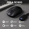 MechLands AULA SC800 Gaming Mouse with Adjustable 26,000 DPI, PAW3395