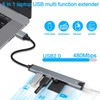 QIANRENON 5 in 1 USB Docking Station Hub USB 2.0