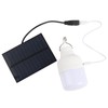 Solar Powered LED Bulb 40W 5000K 1500lm Portable LED Light