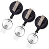YOUOWO Reel Reel Lanyard ID Card Holder Card Strap Hanging