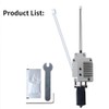 Peakloong 3D Printer Hotend Kit forSV08 Hardened Steel Nozzle Hotend
