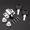 Window Locks with Key, Aluminum Alloy Window Door Frame Security