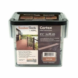 TimberTech Collated Cortex Hidden Plug Fasteners – Dark Oak (100 ln/ft)