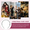 Christmas Headbands Lovely Cute Glitter Snowflake Headband Party Favours Supplies