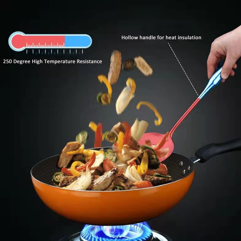 304 Stainless Steel Kitchen Utensils Set 6 Pcs Cooking Utensil,