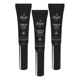 Corrector Liquido (color Natural) Shelo Nabel® 10ml. 3p Tono Natural