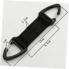 ORFOFE 3pcs Mask Extension Hook Durable Slip Nylon Buckle for